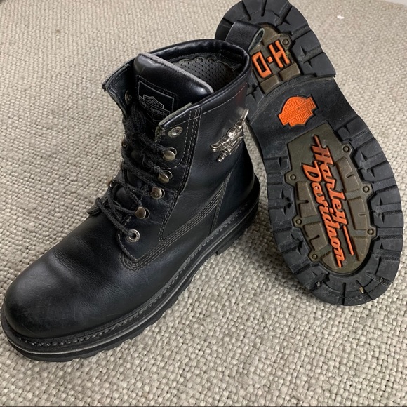 Harley Davidson boots men’s size 9 - Picture 8 of 16